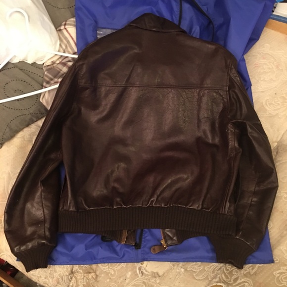 avirex a2 leather jacket
